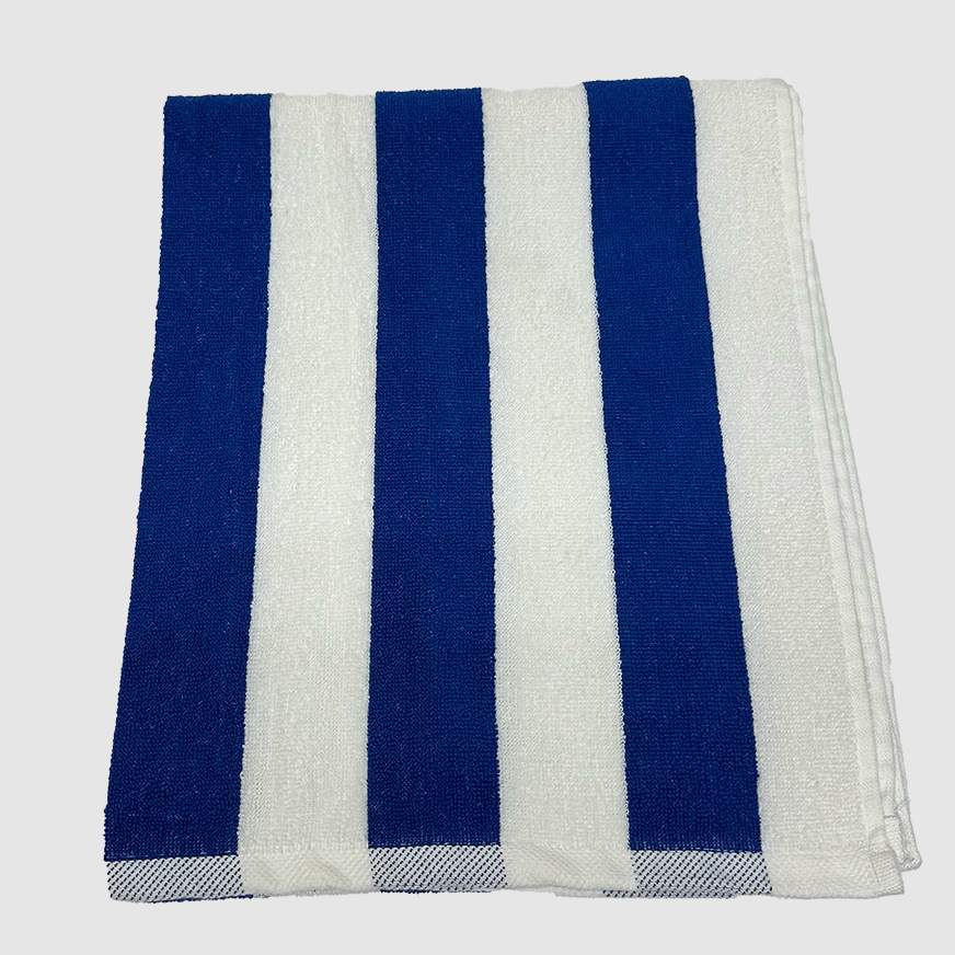 30x70 2" Cabana Stripe Pool Towel (14 lbs)