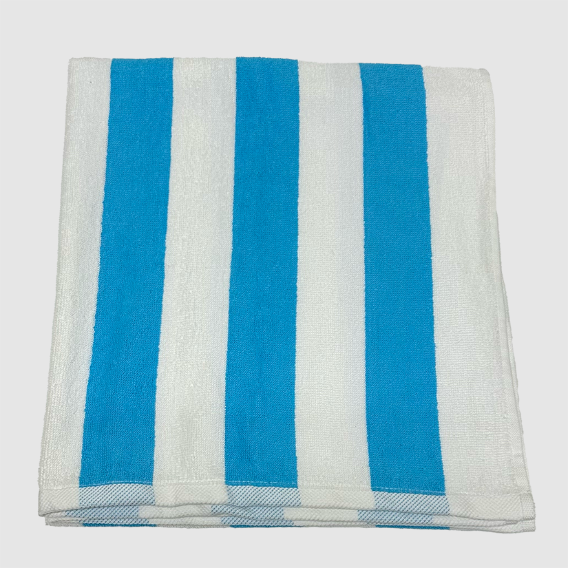 30x70 2" Cabana Stripe Pool Towel (14 lbs)